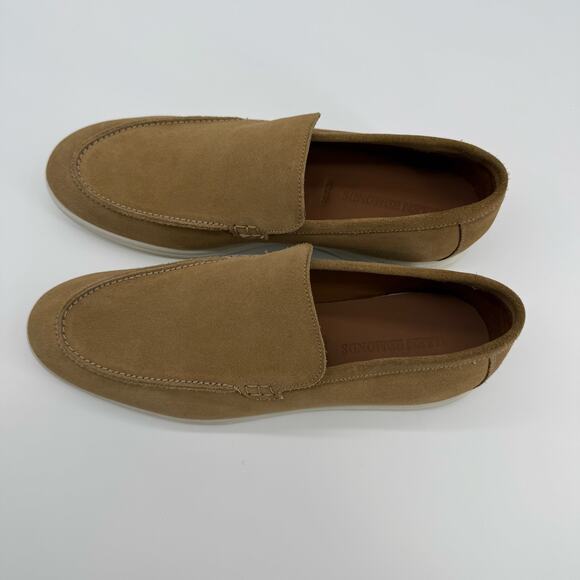 Allen Edmonds Tan Suede Slip On Payton Loafers Mens Sz 11.5 - Picture 3 of 9